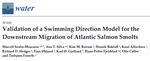 Validation of a Swimming Direction Model for the Downstream Migration of Atlantic Salmon Smolts